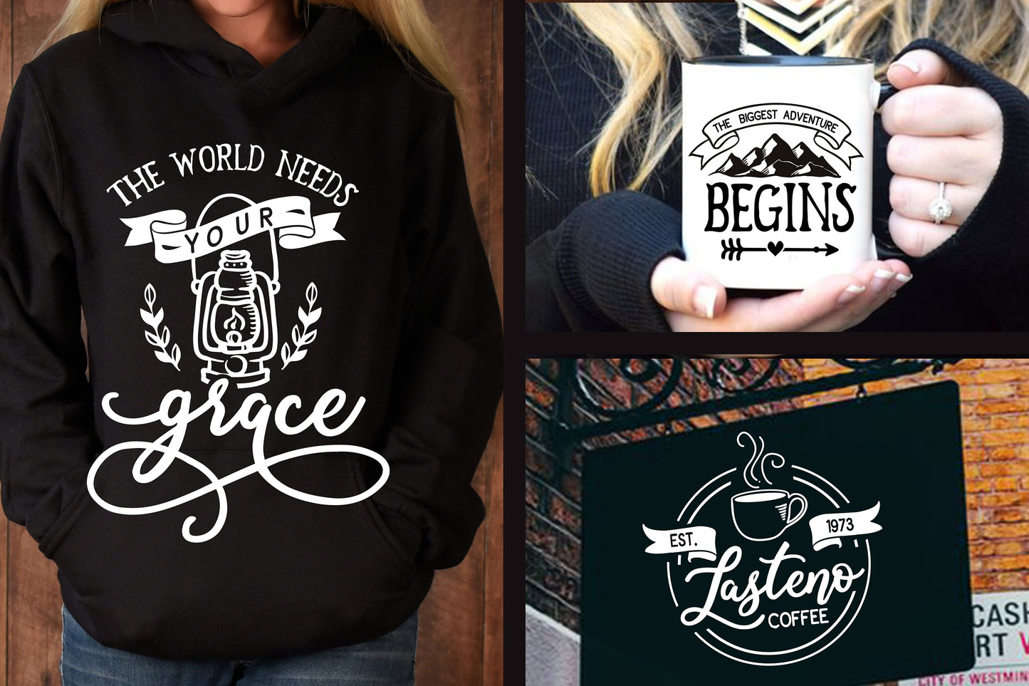 Biosha Font trio and extras