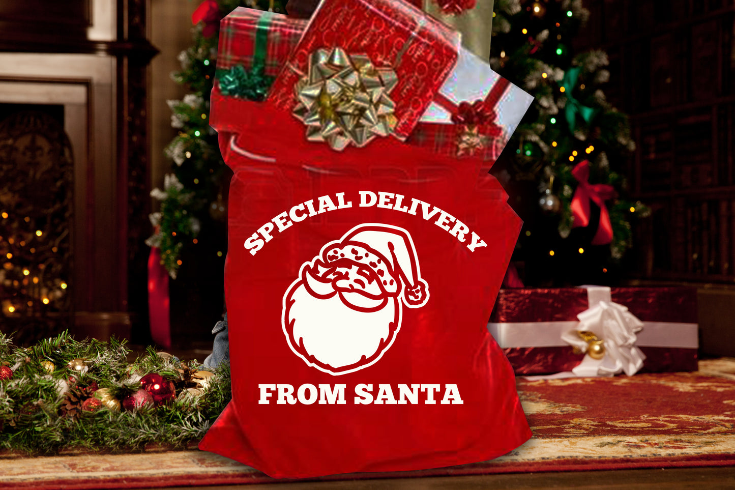 Santa Claus cuttable SVG cutting file