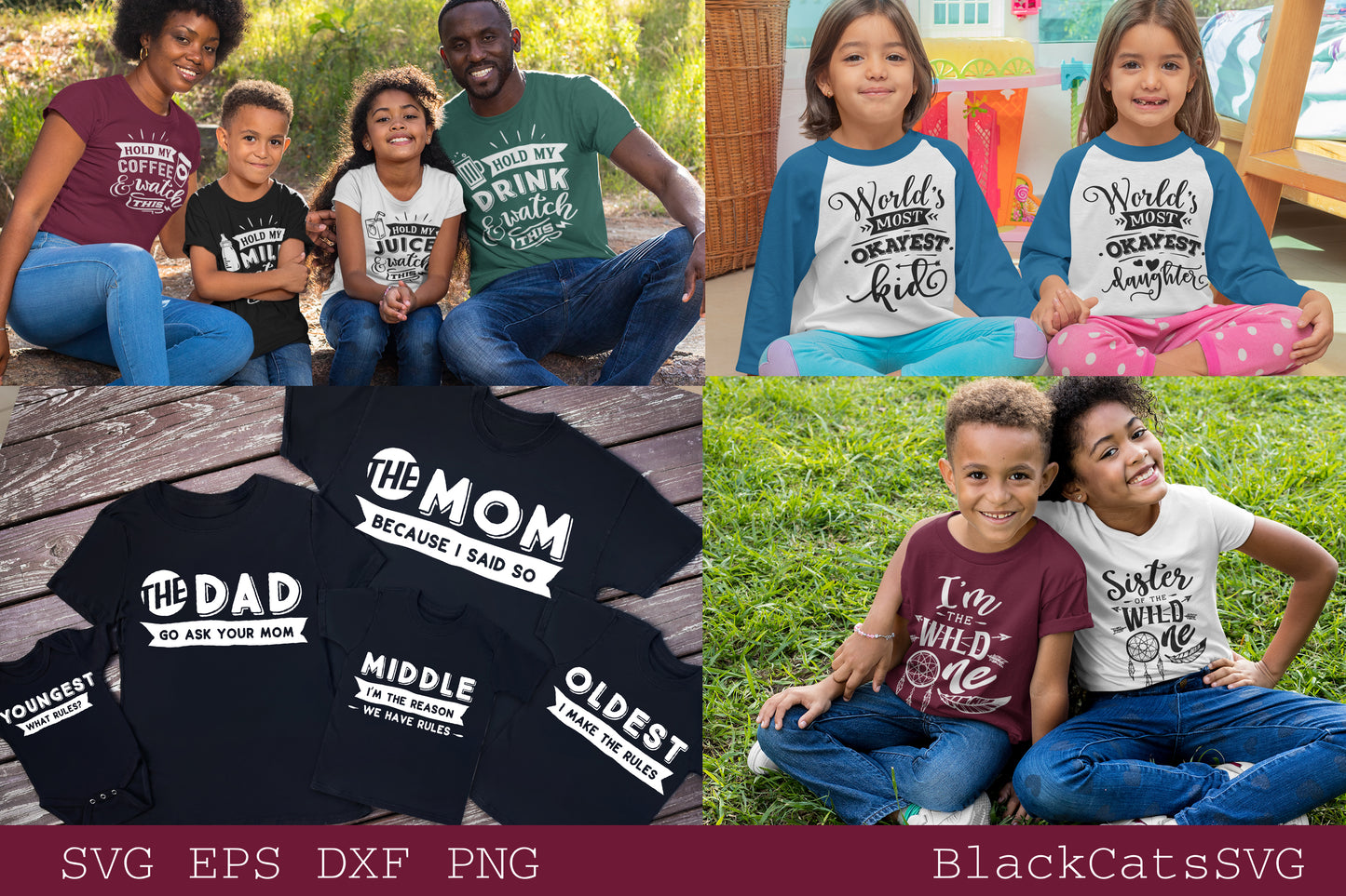 Family matching outfits SVG bundle 50 designs vol 2