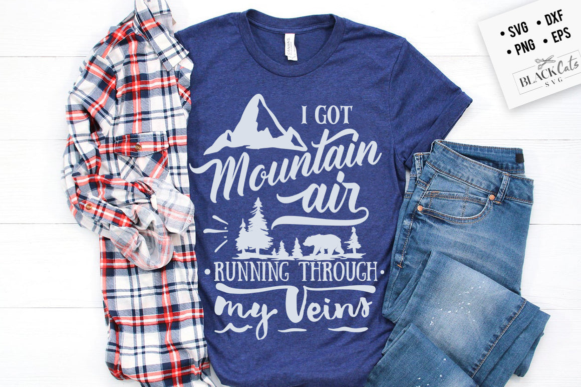 I got mountain air running SVG