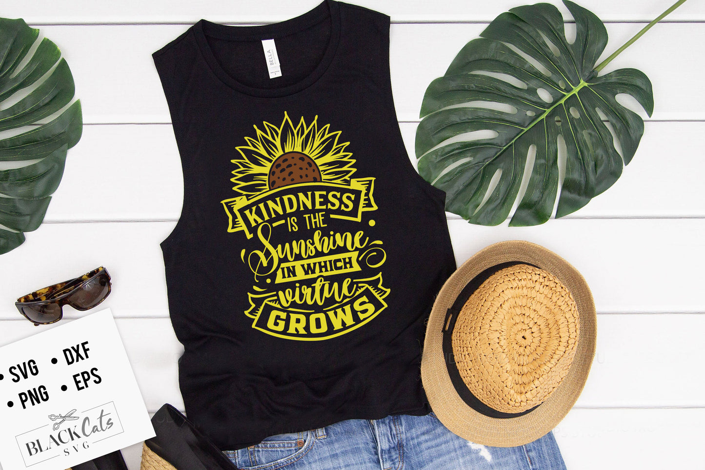 Kindness is the sunshine SVG file