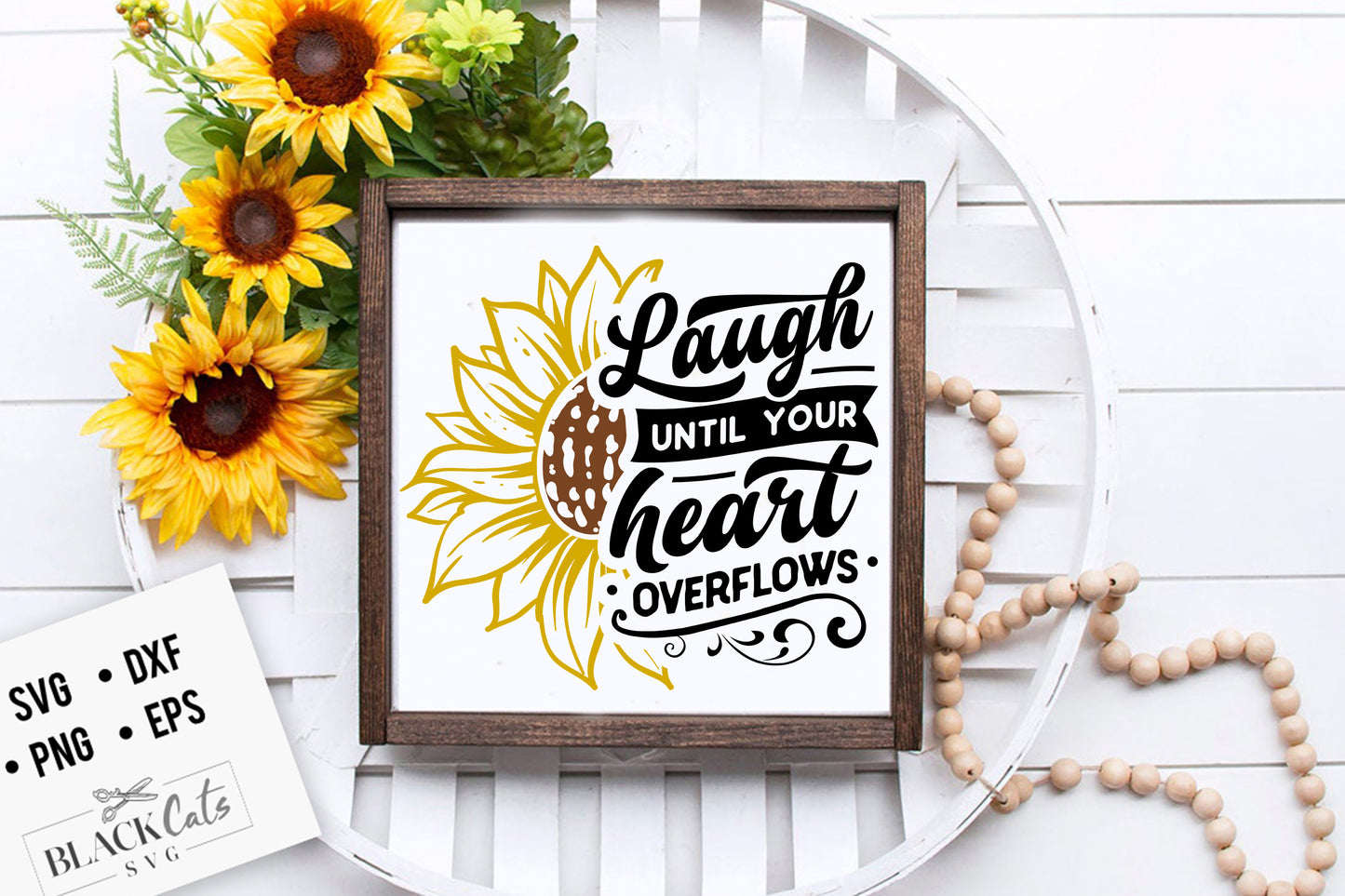 Laugh until your heart overflows SVG file
