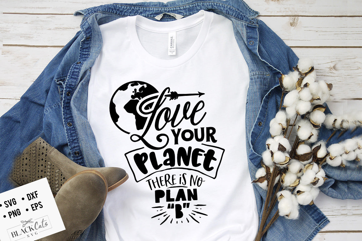 Love Your Planet SVG File
