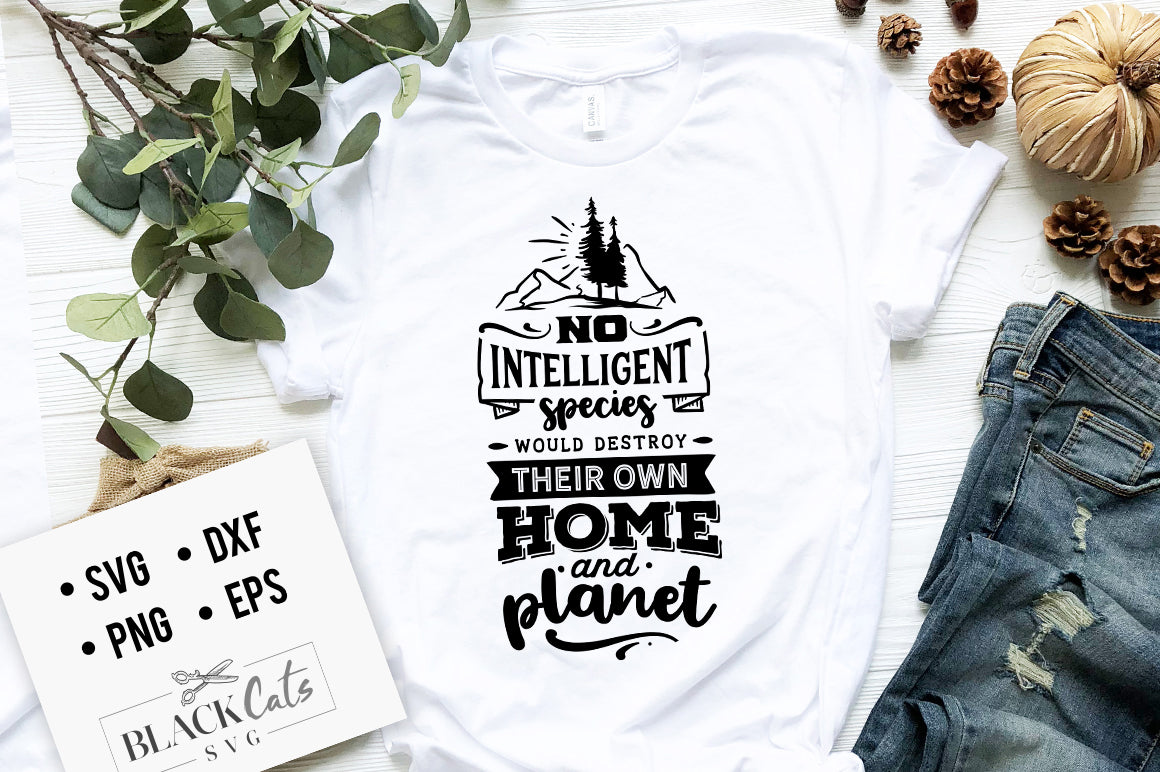 No Intelligent Species Would Destroy SVG File