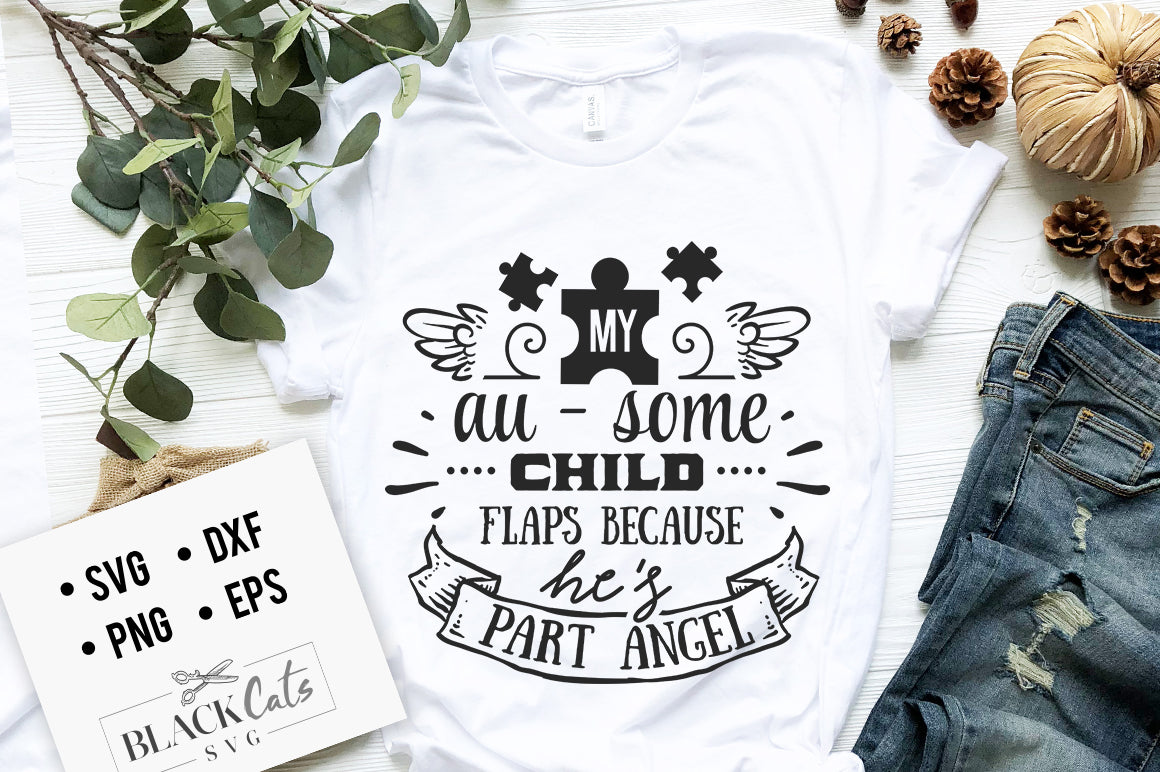 Part angel SVG