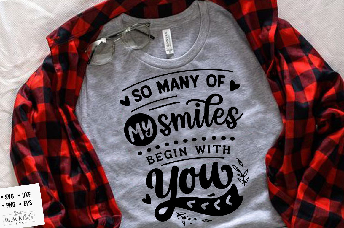 So many of my smiles SVG