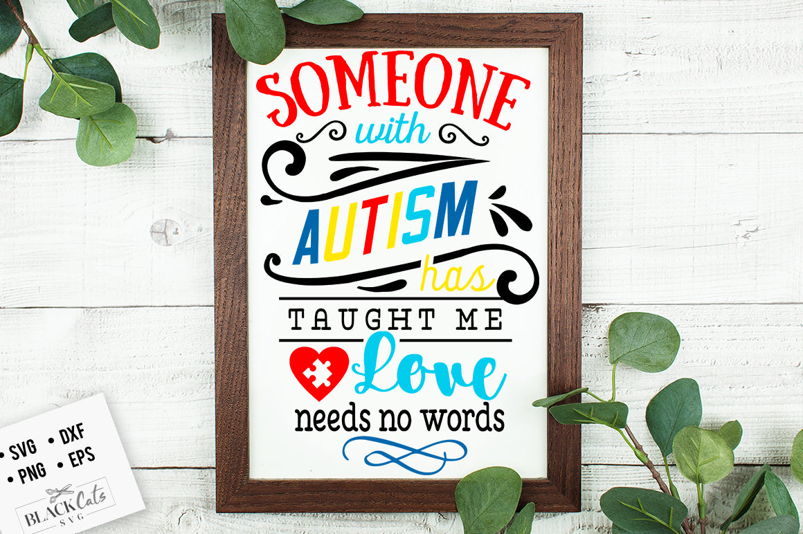 Someone with autism has taught SVG