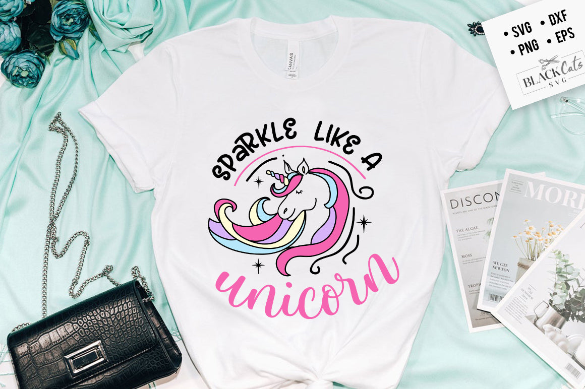 Sparkle Like a Unicorn SVG File