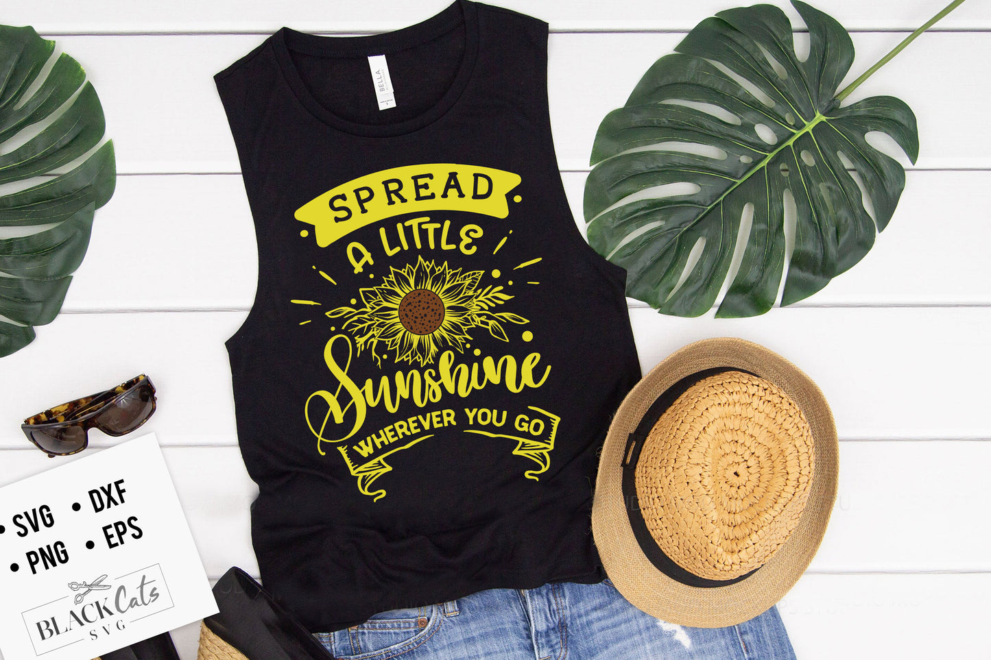 Spread a little sunshine SVG file