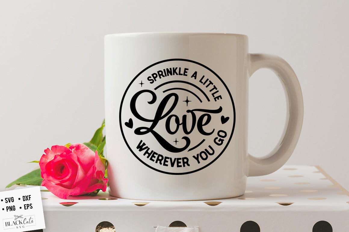 Sprinkle a little love SVG