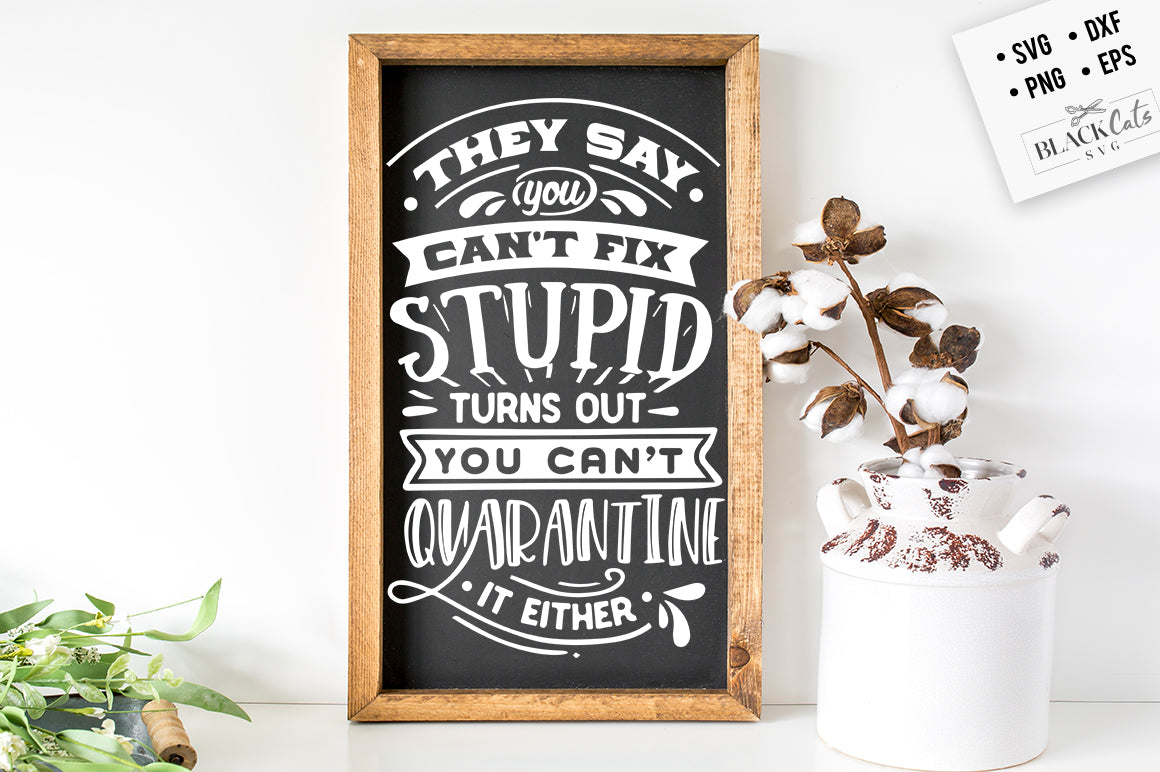 They say you can't fix stupid SVG