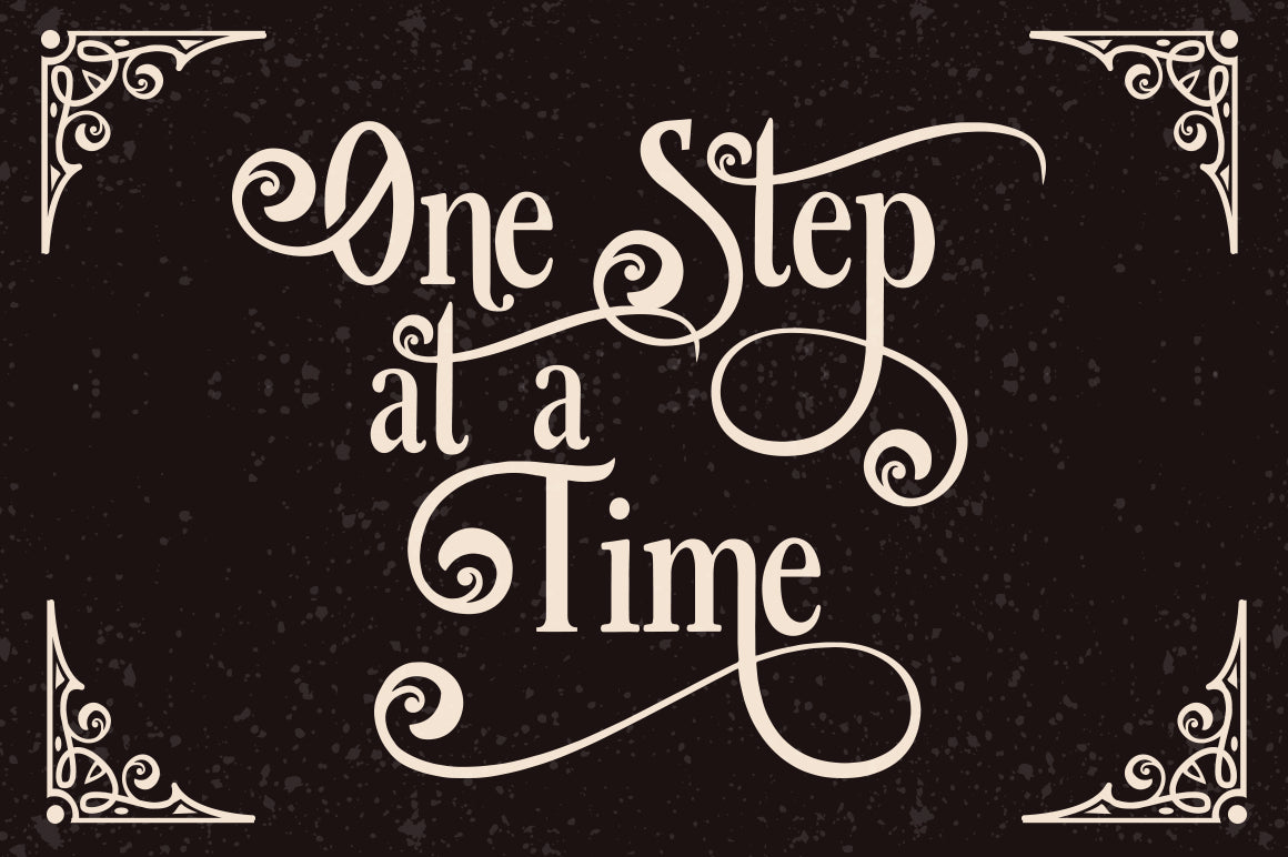 Vondey - Holiday font & ornaments