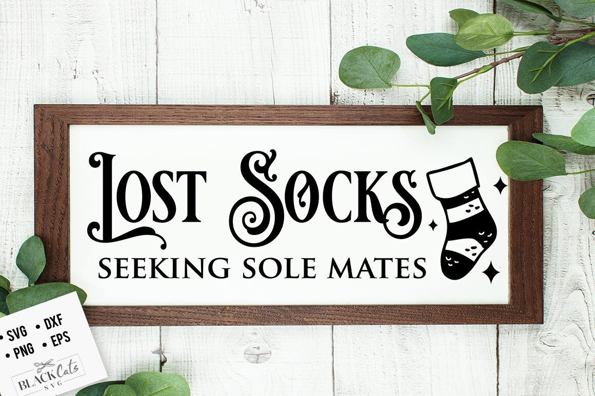 Lost socks seeking sole mates svg, laundry room svg, laundry svg, laundry poster svg, bathroom svg, vintage poster svg,