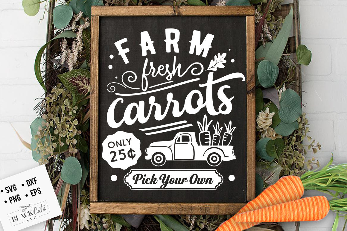 Farm Fresh carrots svg, Cottontail SVG, Easter SVG, Cottontail Farms SVG, Easter Bunny svg, Vintage Easter svg
