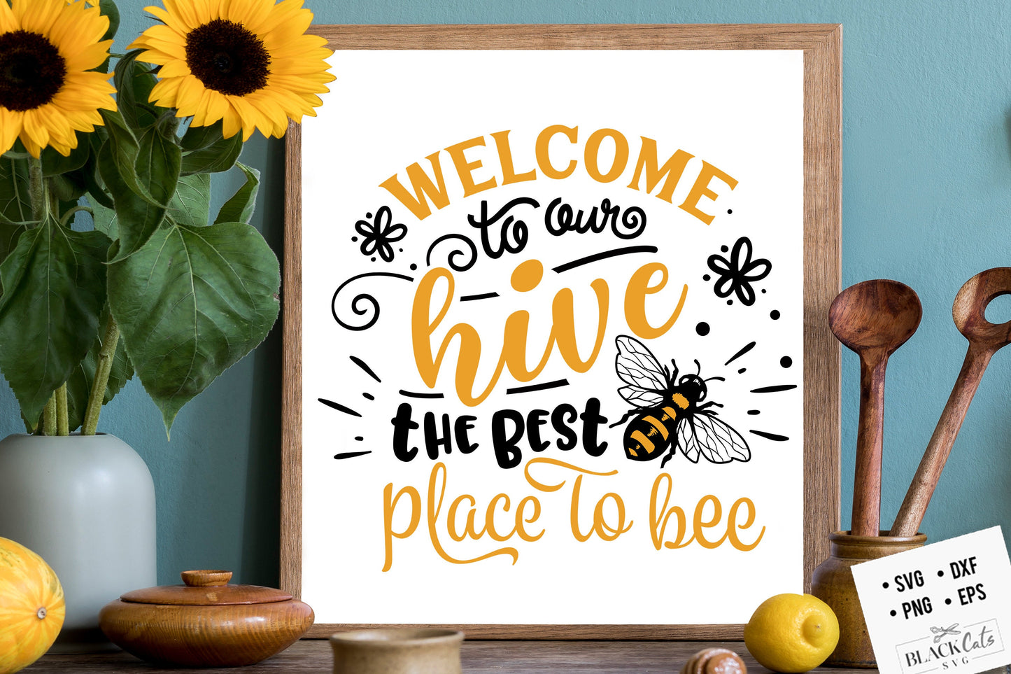Welcome to ou hive svg, Bee svg, Sunflower svg, Honey bee svg, Honey svg, Bee quotes svg,