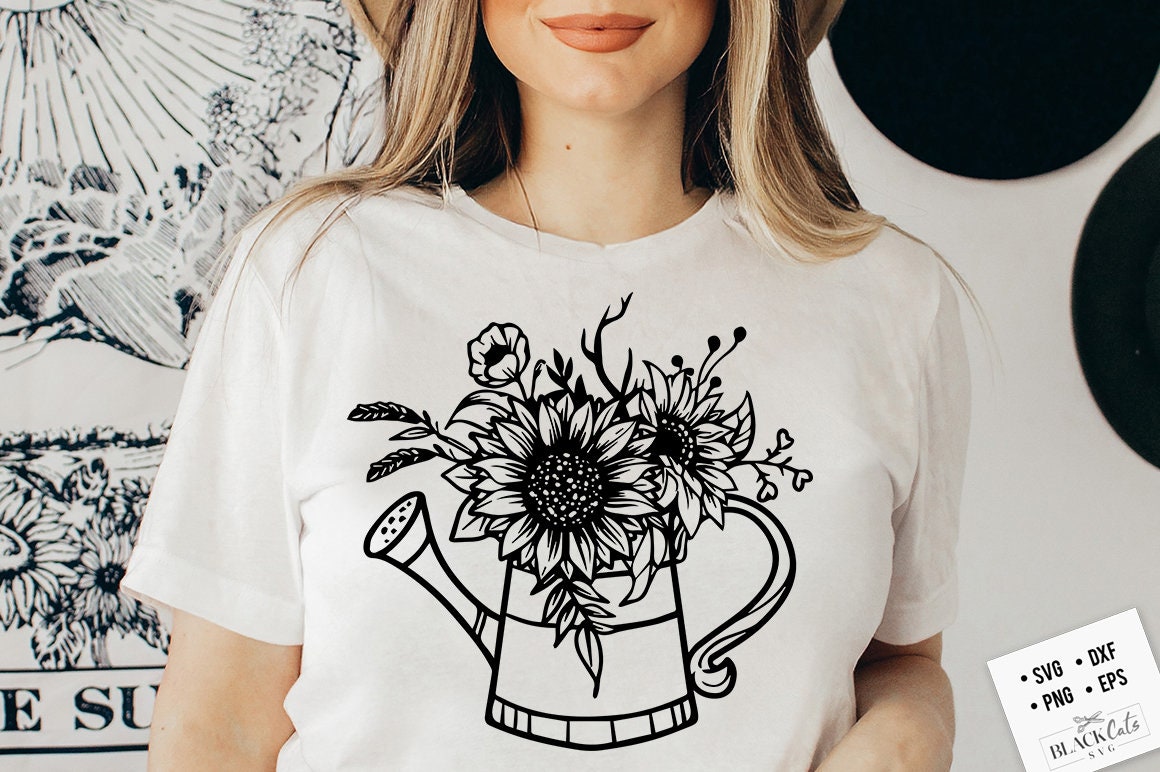 Boho Sunflower svg, Sunflower illustration svg, Sunflower svg, Boho flower svg, Flower quotes svg, sunshine svg, kindness svg