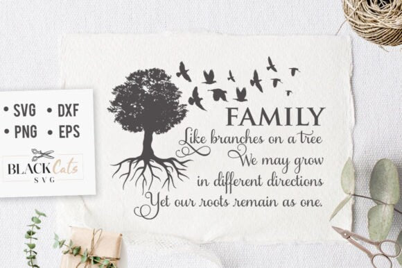 Family like branches on a tree SVG, Family tree svg, Family svg,Family definition svg, Family quotes svg, Home svg