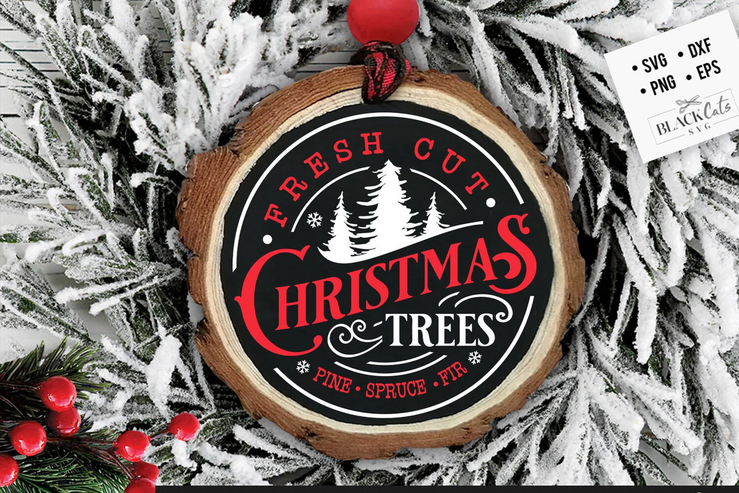 Fresh cut Christmas trees svg, Christmas trees svg, Farmhouse Christmas svg, Cut and carry svg, Vintage Christmas svg, farmhouse