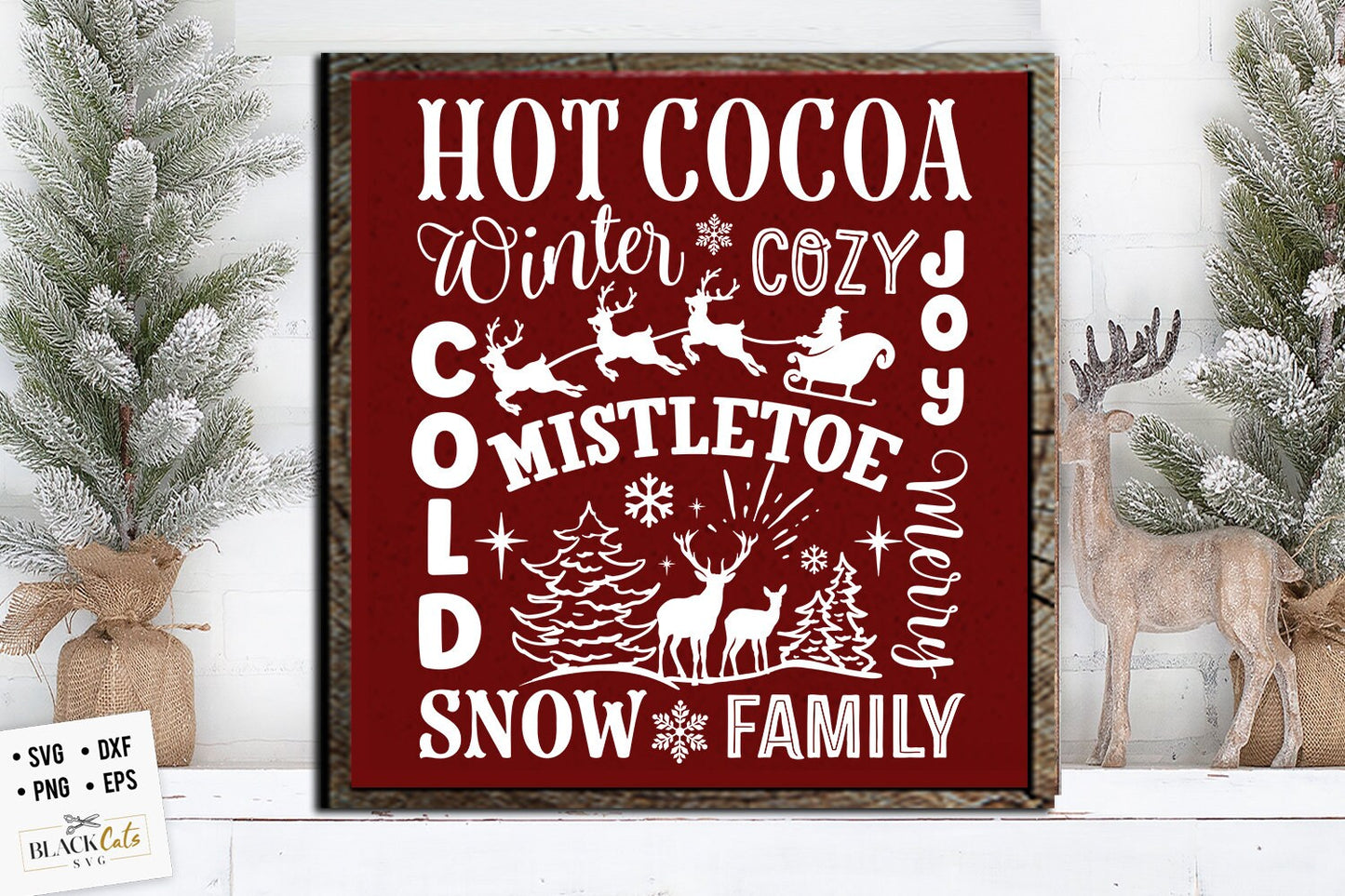 Winter subway svg, Christmas wall art svg, Christmas subway svg, Christmas words svg, Christmas rules svg, Farmhouse CHristmas svg