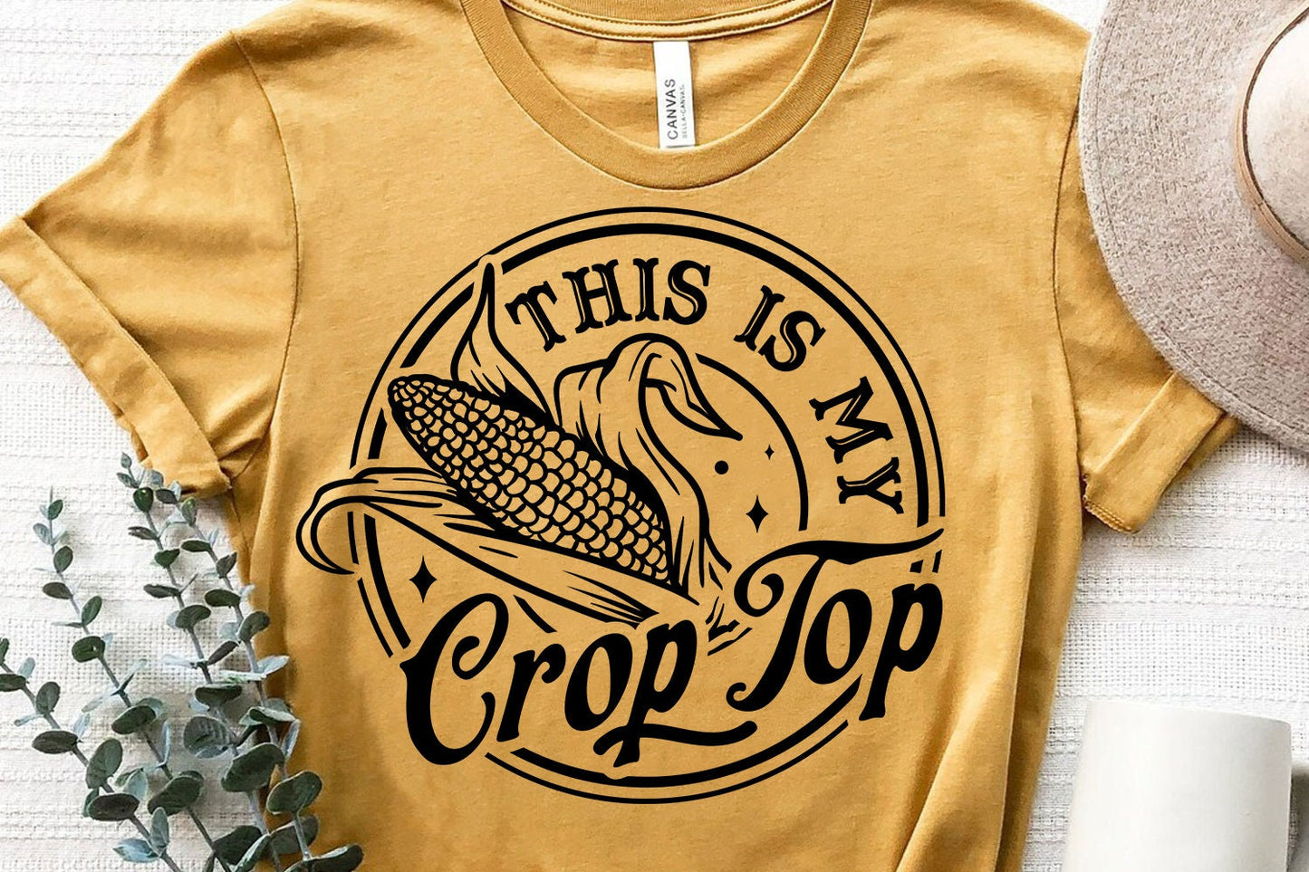 This is my crop top svg, Corn Svg , Husk Cutting, Coutry girl svg, Crops Svg, Country svg, Funny crop svg, Crop top PNG