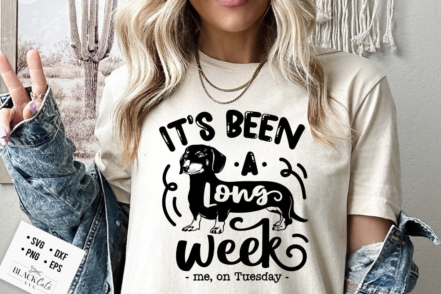 It's been a long week svg, Dachshund SVG, weiner svg, funny weiner svg, funny dachshund svg, Weiner Dog Funny SVG Dachshund SVG
