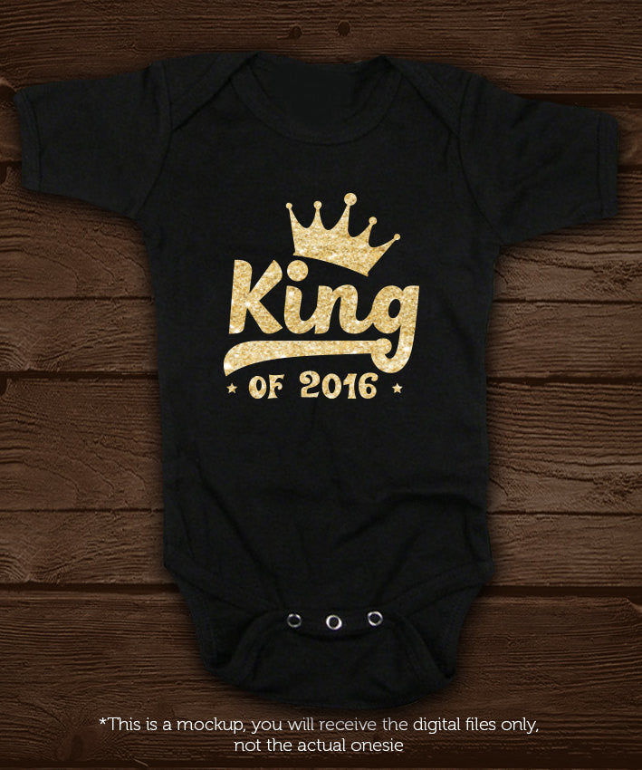 King of 2016 SVG file Cutting File Clipart in Svg, Eps, Dxf, Png for Cricut & Silhouette - BlackCatsSVG