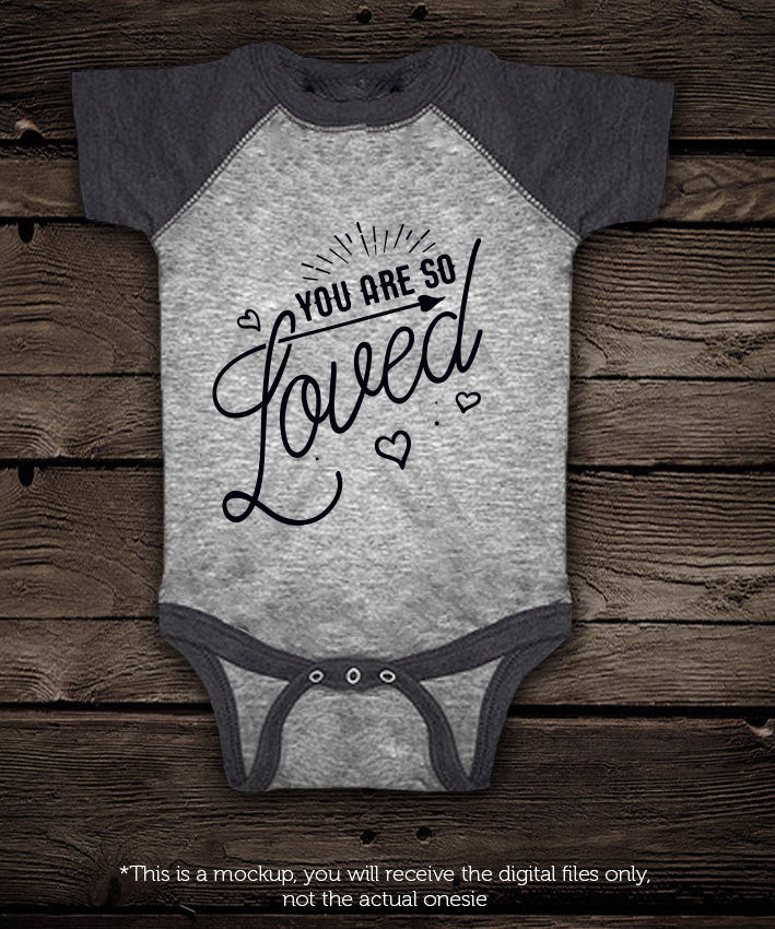 You are so loved SVG file Cutting File Clipart in Svg, Eps, Dxf, Png for Cricut & Silhouette Tiny destroyer svg - BlackCatsSVG