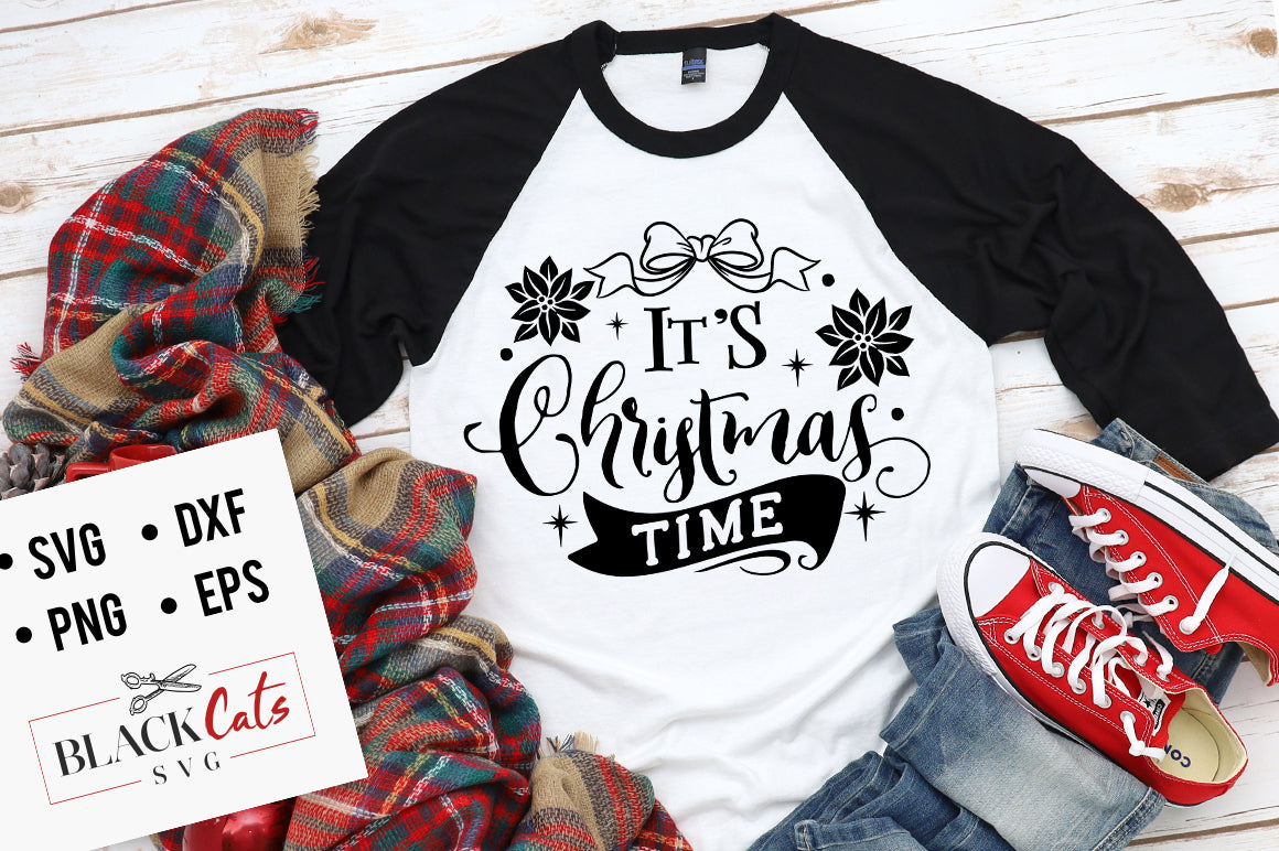 It's Christmas Time SVG