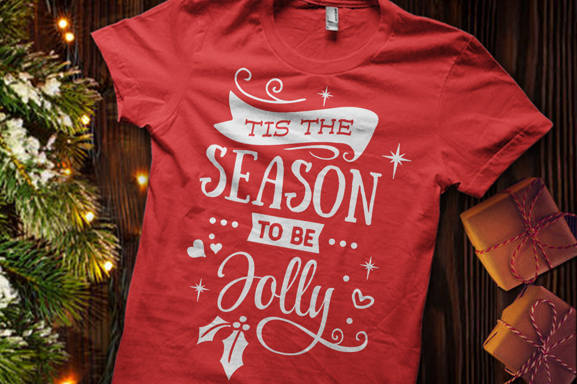 Tis the Season to be Jolly SVG cutting file