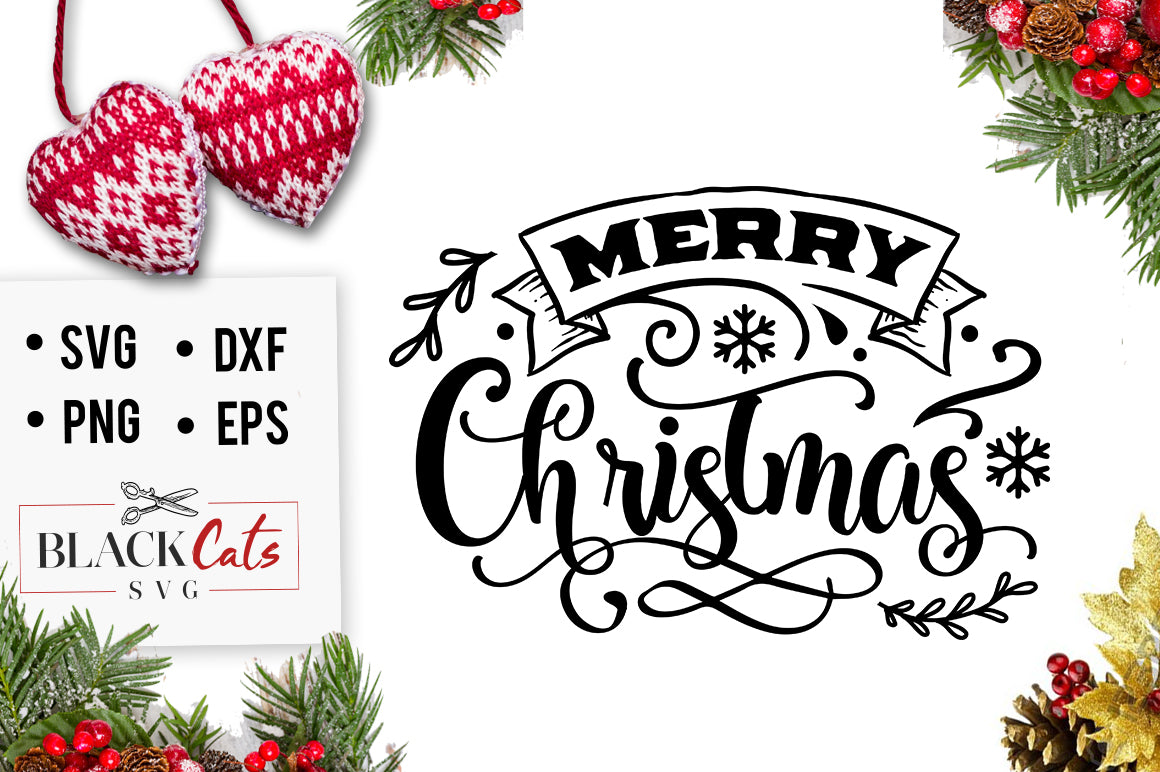 Merry Christmas SVG