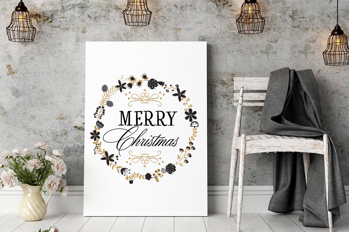 Christmas frames SVG pack