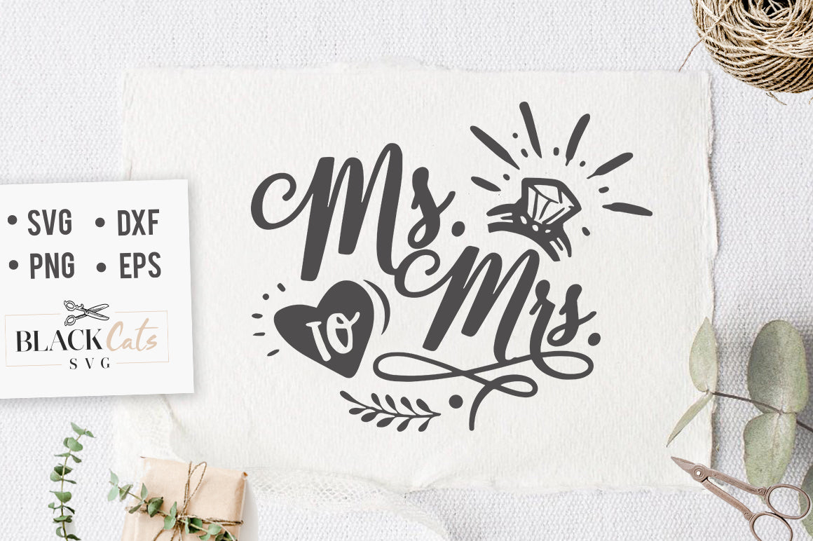 Ms to Mrs SVG