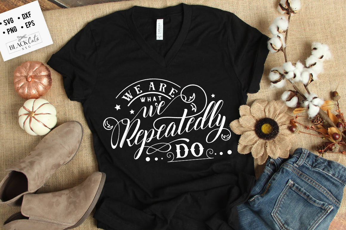 We are what we repeatedly SVG
