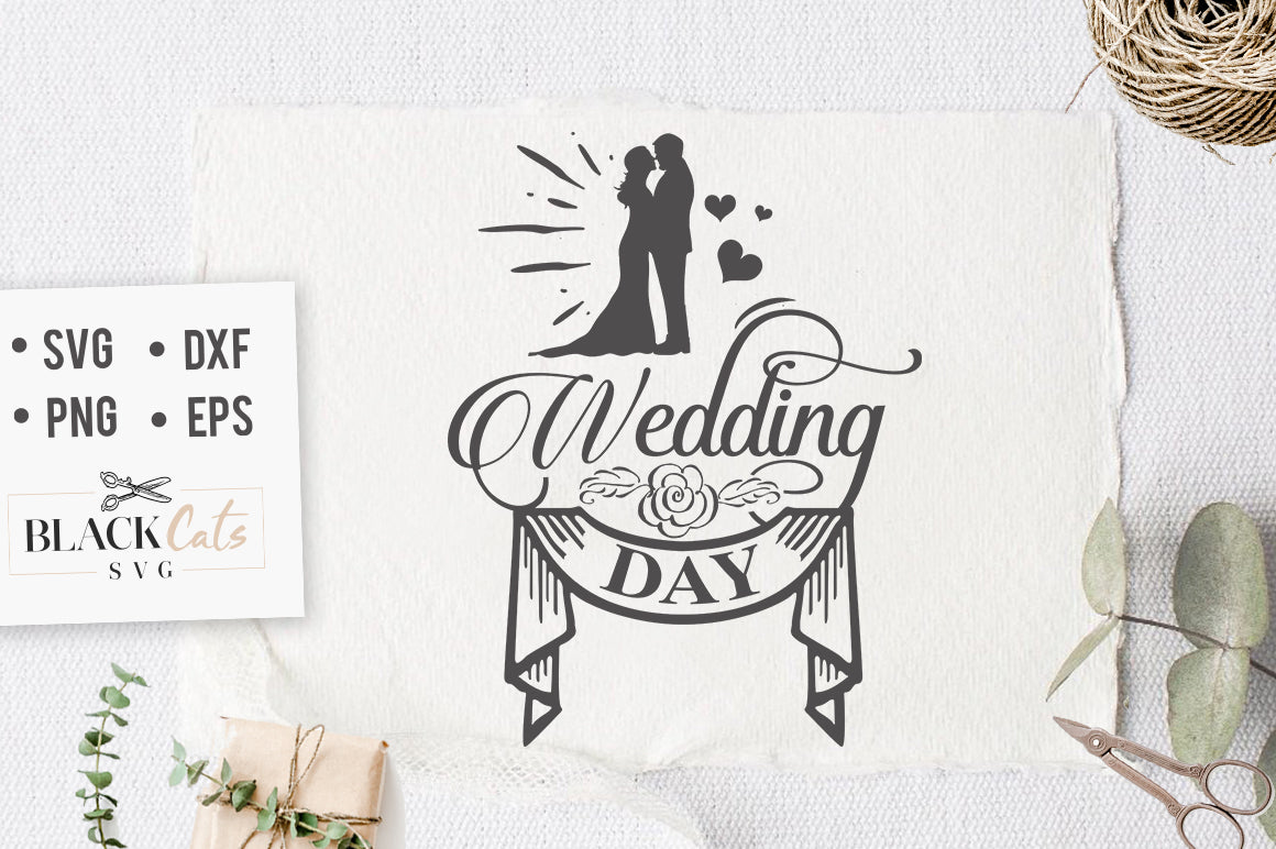 Wedding Day SVG
