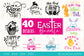 Easter Bundle SVG 40 designs