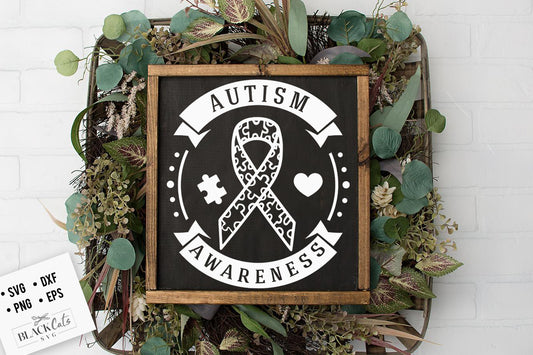 Autism awareness SVG