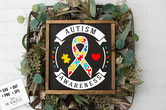 Autism awareness SVG