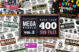 Mega Bundle 400 SVG designs vol 2