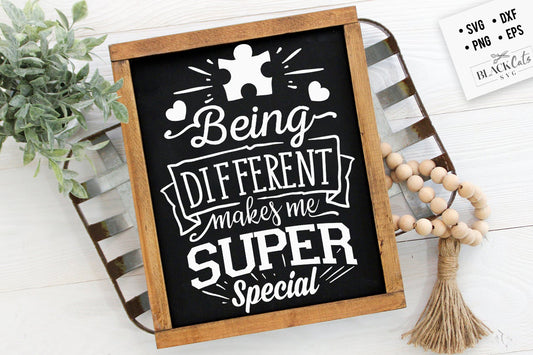 Being different makes me SVG