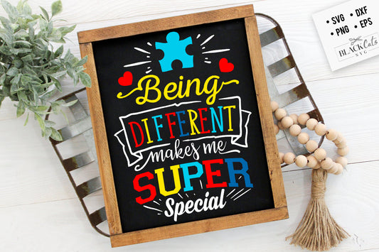 Being different makes me SVG