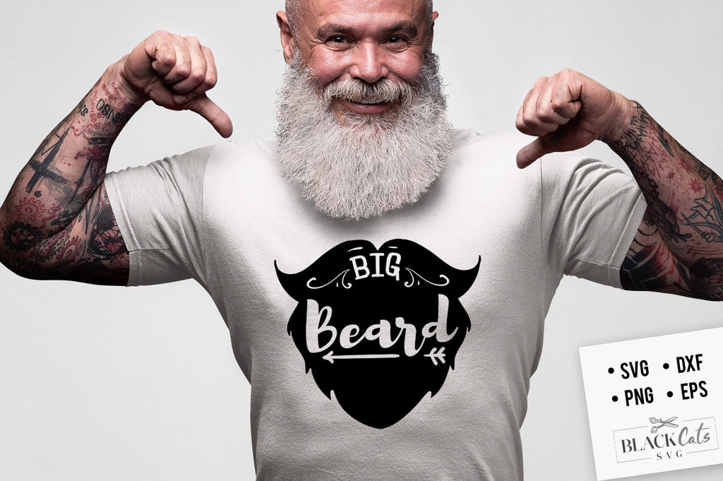 Big Beard Little Beard Littlest SVG File
