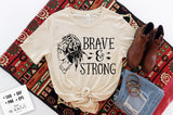 Brave & Strong SVG