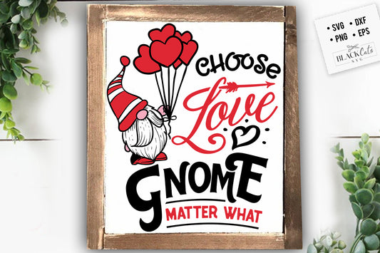 Choose love SVG