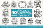 Christmas bundle 40 SVG file vol 2 Cutting File Clipart in Svg, Eps, Dxf, Png for Cricut & Silhouette