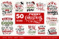 Funny Christmas bundle 50 SVG file Cutting File Clipart in Svg, Eps, Dxf, Png for Cricut & Silhouette