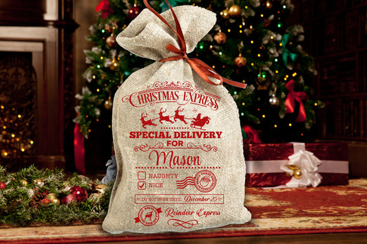 Santa's sack SVG  cutting file