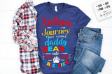 Autism - the journey that turns Daddy bears SVG