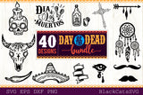 Day of the Dead SVG bundle 40 designs Dia de los Muertos SVG bundle