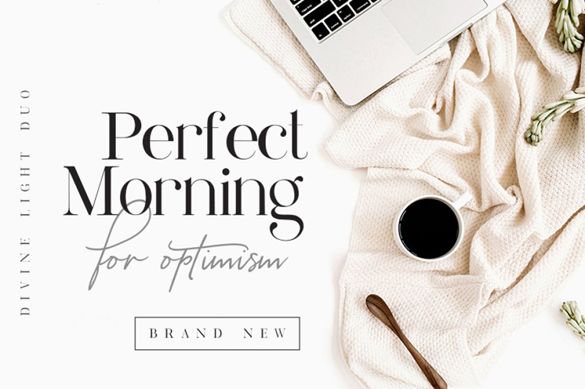 Divine Light Font Duo and extras