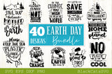 Global warming Bundle SVG bundle 40 designs Earth Day SVG Bundle